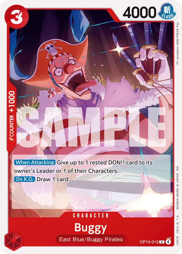 Buggy, Adventure on Kami's Island OP15-012