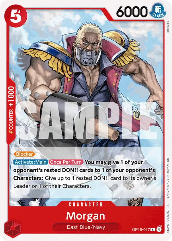 Morgan, Adventure on Kami's Island OP15-017