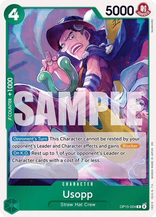 Usopp, Adventure on Kami's Island OP15-024