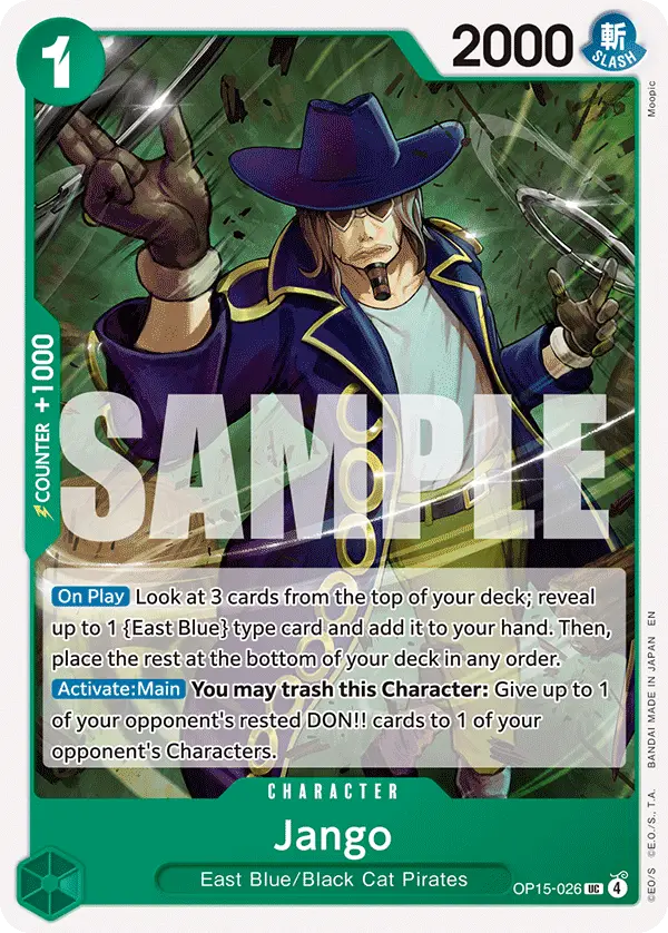 Jango, Adventure on Kami's Island OP15-026