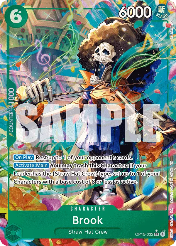 Brook (Alt Art), Adventure on Kami's Island OP15-032