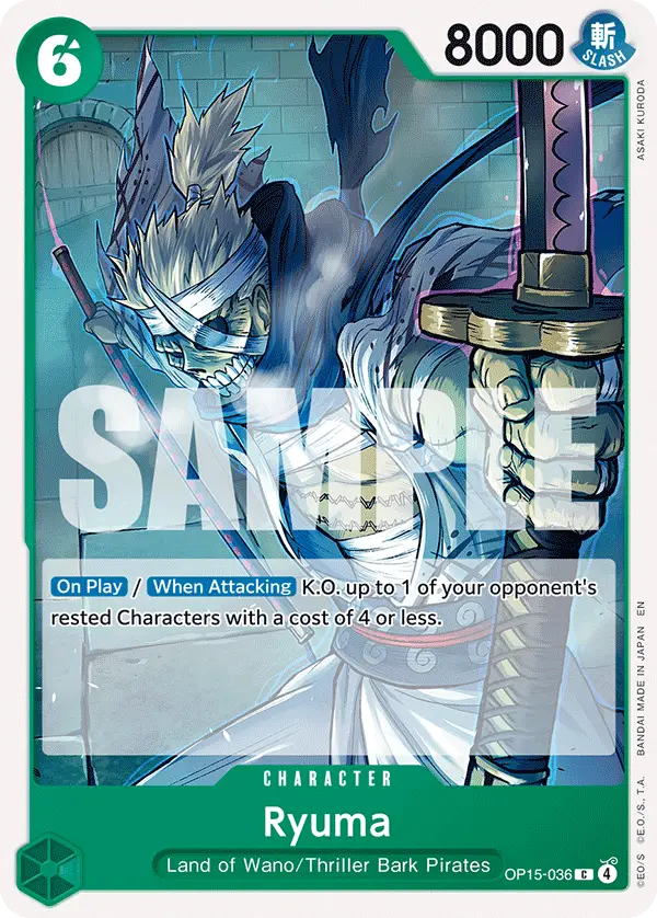Ryuma, Adventure on Kami's Island OP15-036