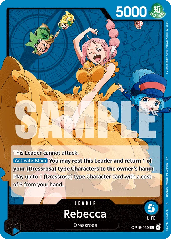 Rebecca, Adventure on Kami's Island OP15-039