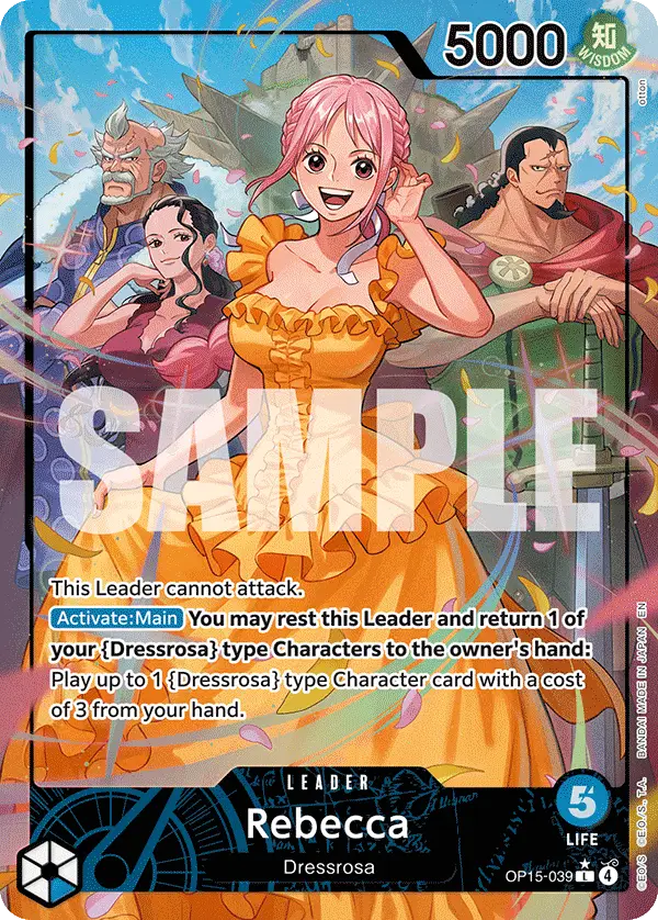 Rebecca (Alt Art), Adventure on Kami's Island OP15-039