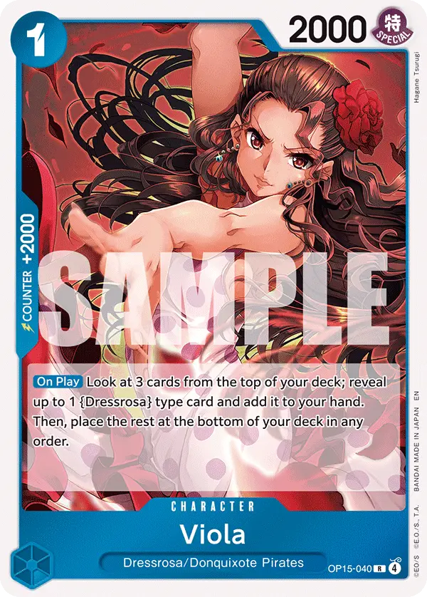 Viola, Adventure on Kami's Island OP15-040