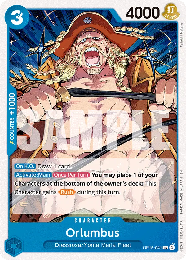 Orlumbus, Adventure on Kami's Island OP15-041