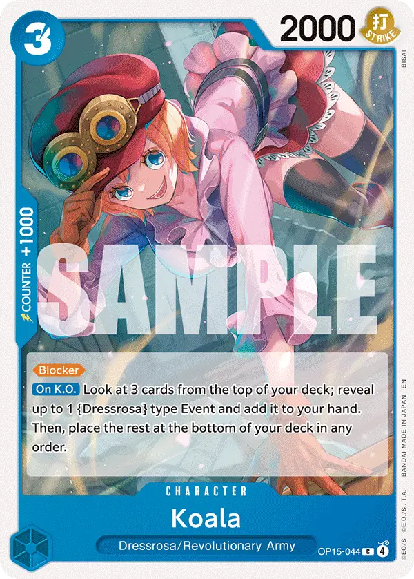 Koala, Adventure on Kami's Island OP15-044