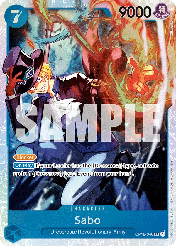 Sabo, Adventure on Kami's Island OP15-046