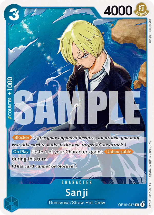Sanji, Adventure on Kami's Island OP15-047