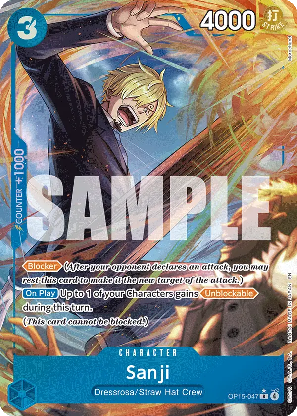 Sanji (Alt Art), Adventure on Kami's Island OP15-047