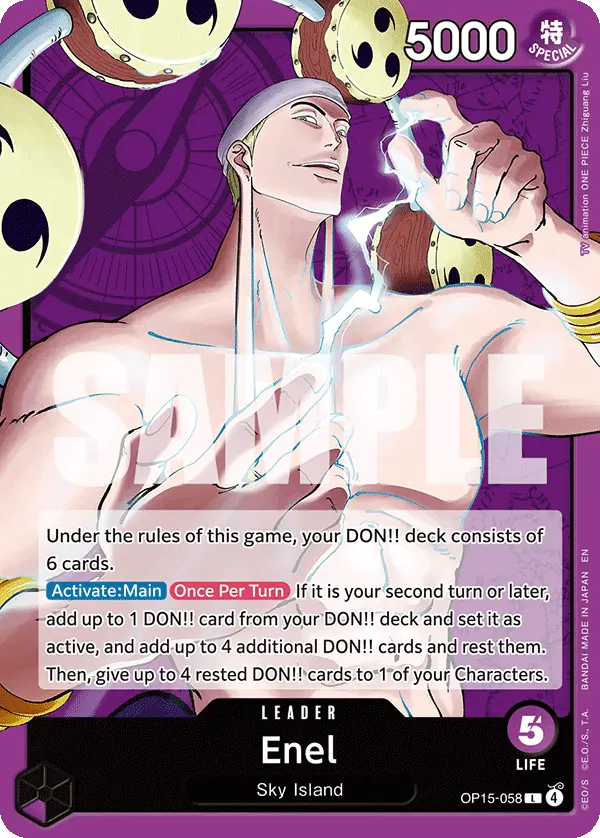 Enel, Adventure on Kami's Island OP15-058