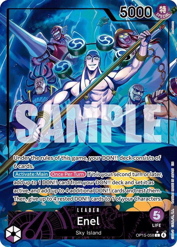 Enel (Alt Art), Adventure on Kami's Island OP15-058