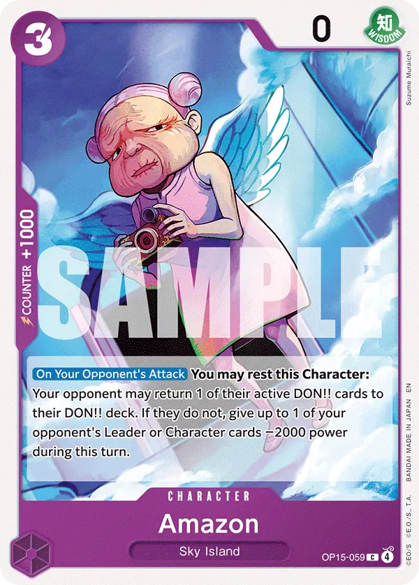 Amazon, Adventure on Kami's Island OP15-059