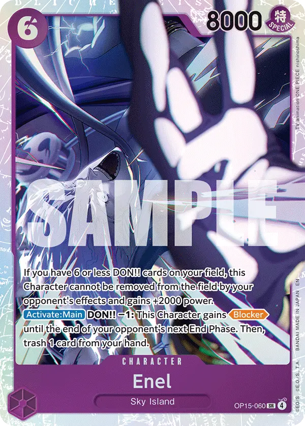 Enel, Adventure on Kami's Island OP15-060