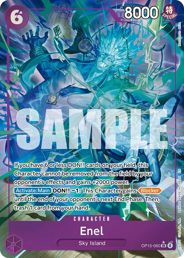 Enel (Alt Art), Adventure on Kami's Island OP15-060