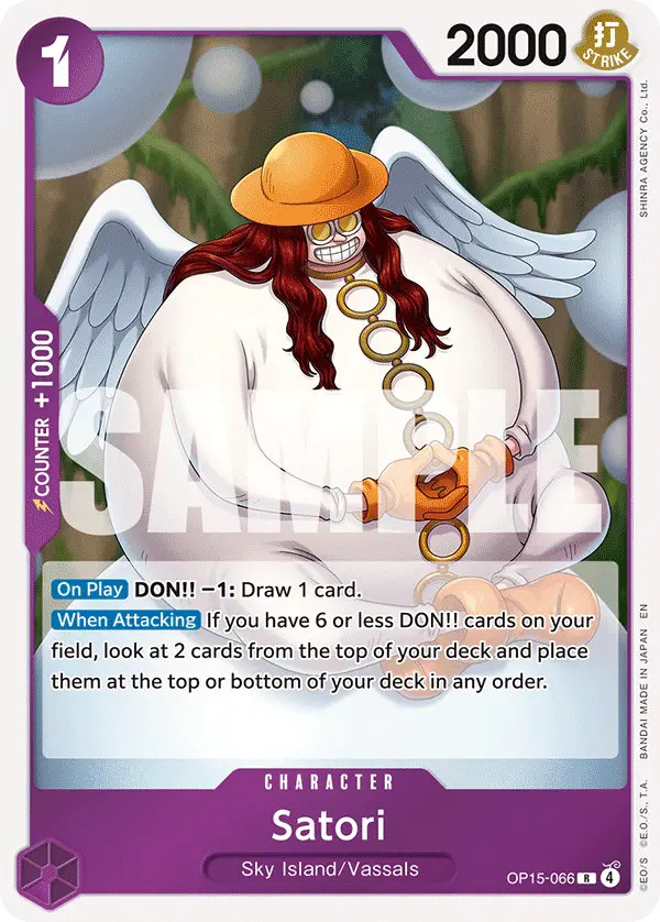 Satori, Adventure on Kami's Island OP15-066