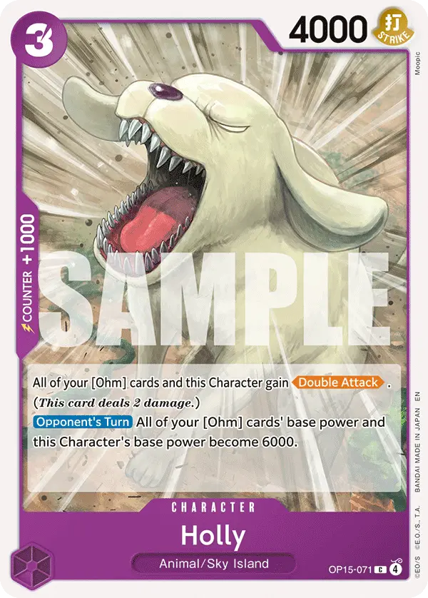 Holly, Adventure on Kami's Island OP15-071