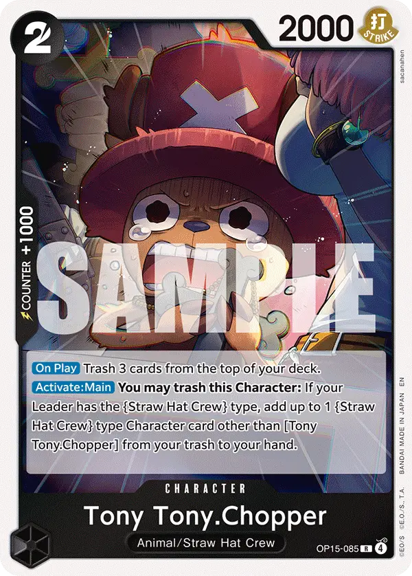 Tony Tony.Chopper, Adventure on Kami's Island OP15-085