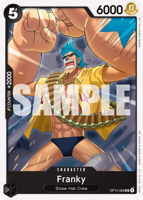 Franky, Adventure on Kami's Island OP15-089