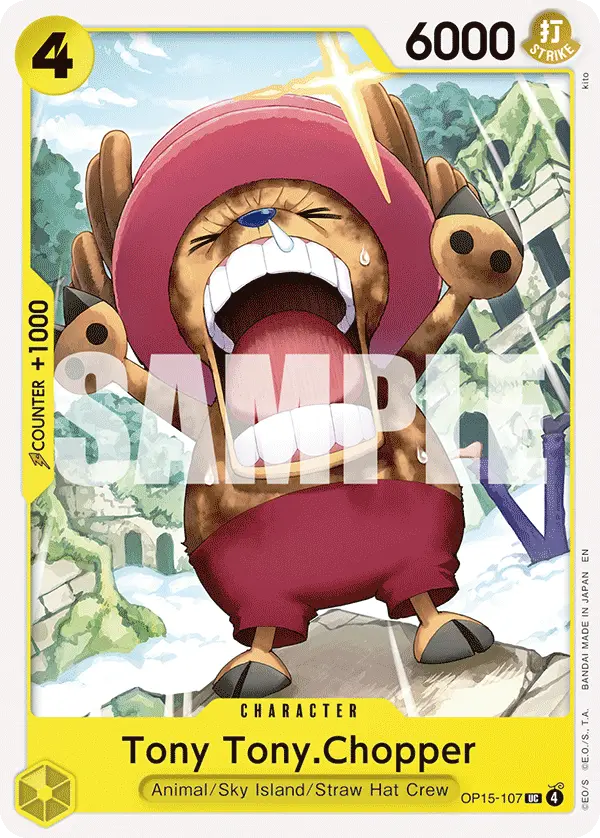 Tony Tony.Chopper, Adventure on Kami's Island OP15-107