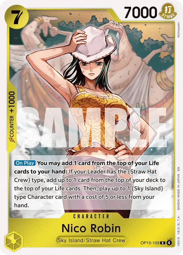 Nico Robin, Adventure on Kami's Island OP15-109