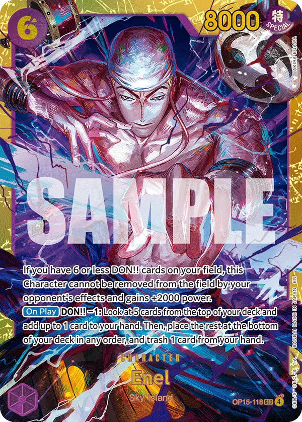 Enel, Adventure on Kami's Island OP15-118