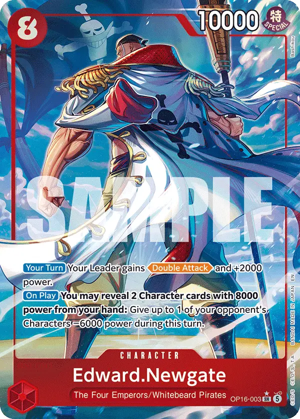 Edward.Newgate (Alt Art), The Time of Battle OP16-003