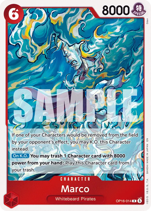 Marco, The Time of Battle OP16-014