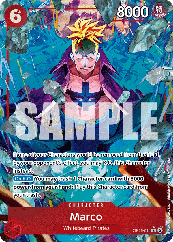 Marco (Alt Art), The Time of Battle OP16-014