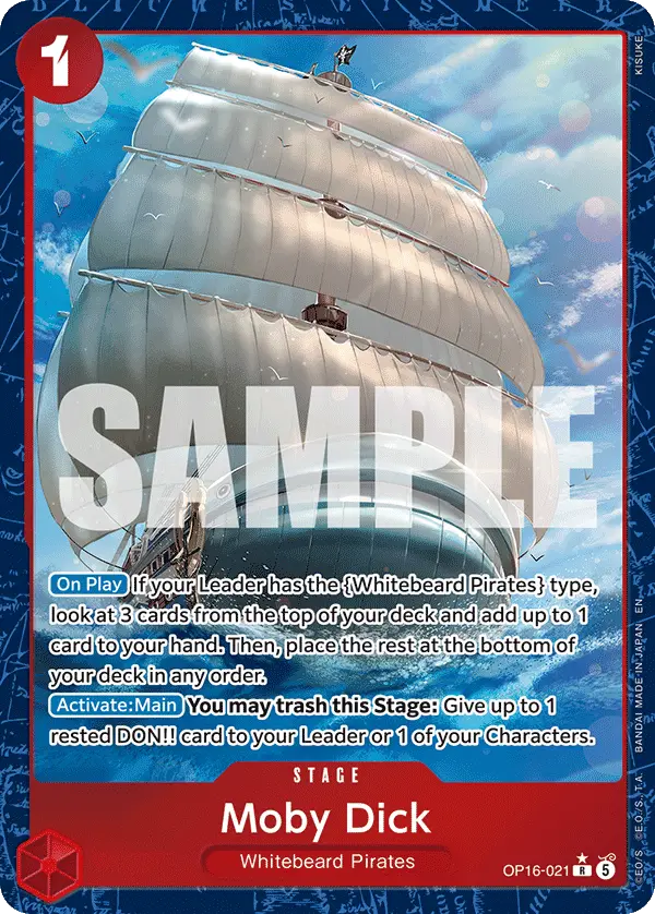 Moby Dick (Alt Art), The Time of Battle OP16-021