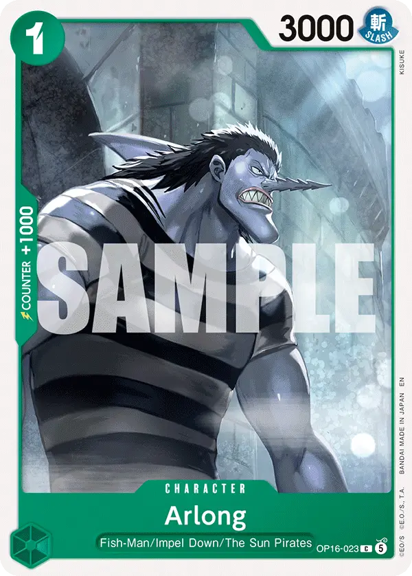 Arlong, The Time of Battle OP16-023