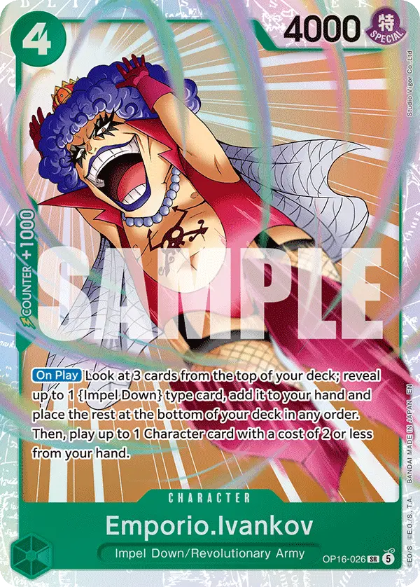 Emporio.Ivankov, The Time of Battle OP16-026