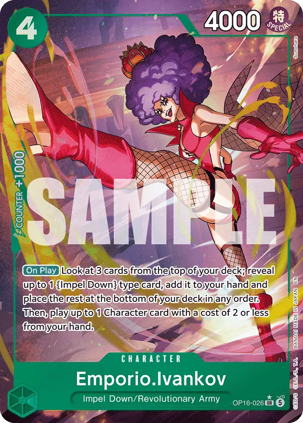 Emporio.Ivankov (Alt Art), The Time of Battle OP16-026