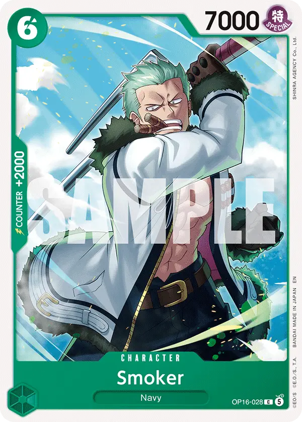 Smoker, The Time of Battle OP16-028