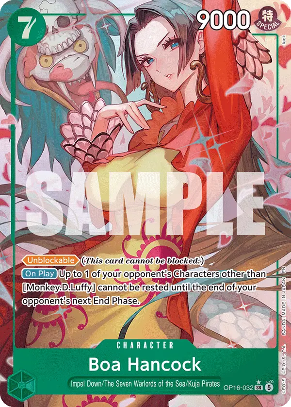 Boa Hancock (Alt Art), The Time of Battle OP16-032