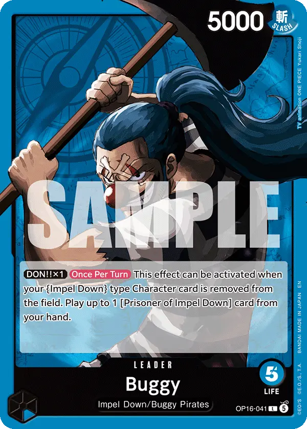 Buggy, The Time of Battle OP16-041