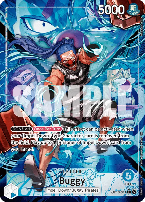 Buggy (Alt Art), The Time of Battle OP16-041