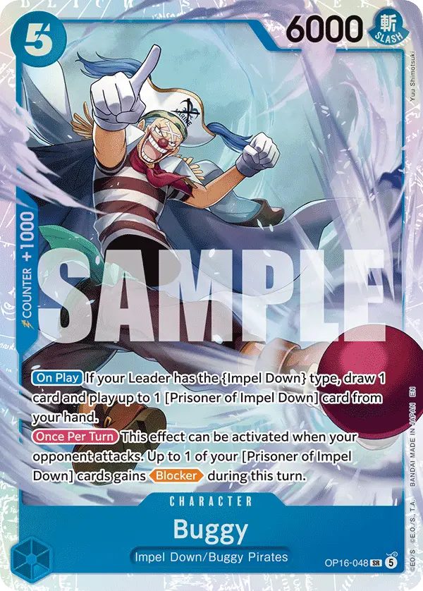 Buggy, The Time of Battle OP16-048