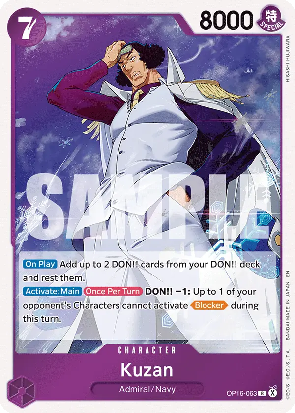 Kuzan, The Time of Battle OP16-063