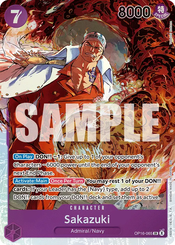 Sakazuki, The Time of Battle OP16-065