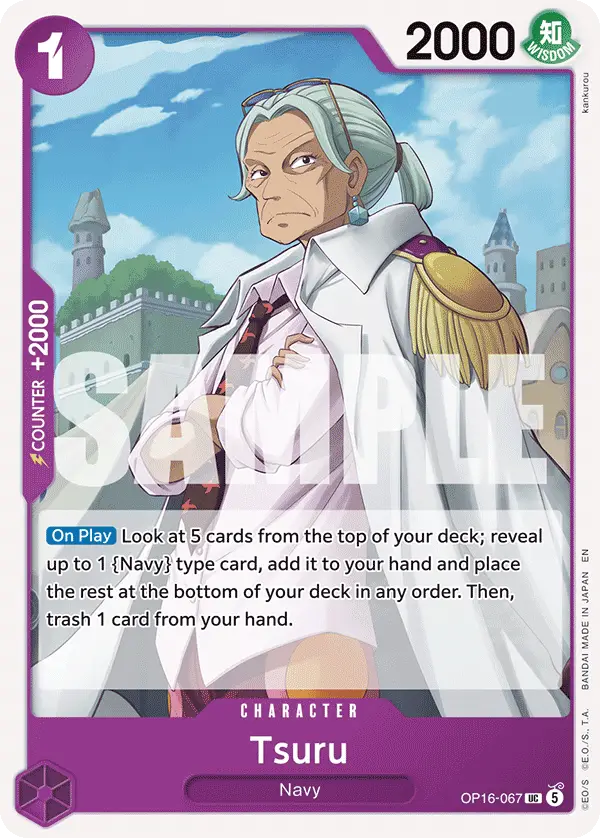 Tsuru, The Time of Battle OP16-067