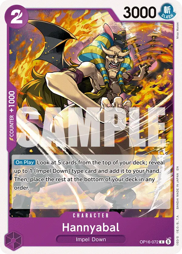 Hannyabal, The Time of Battle OP16-072