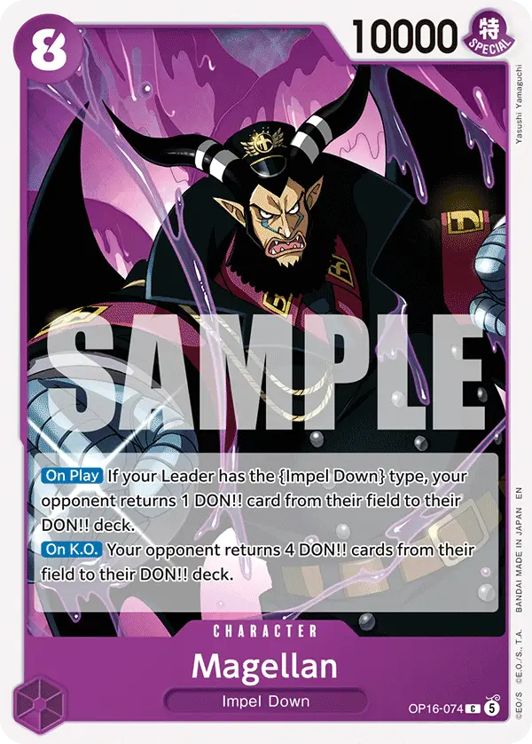 Magellan, The Time of Battle OP16-074
