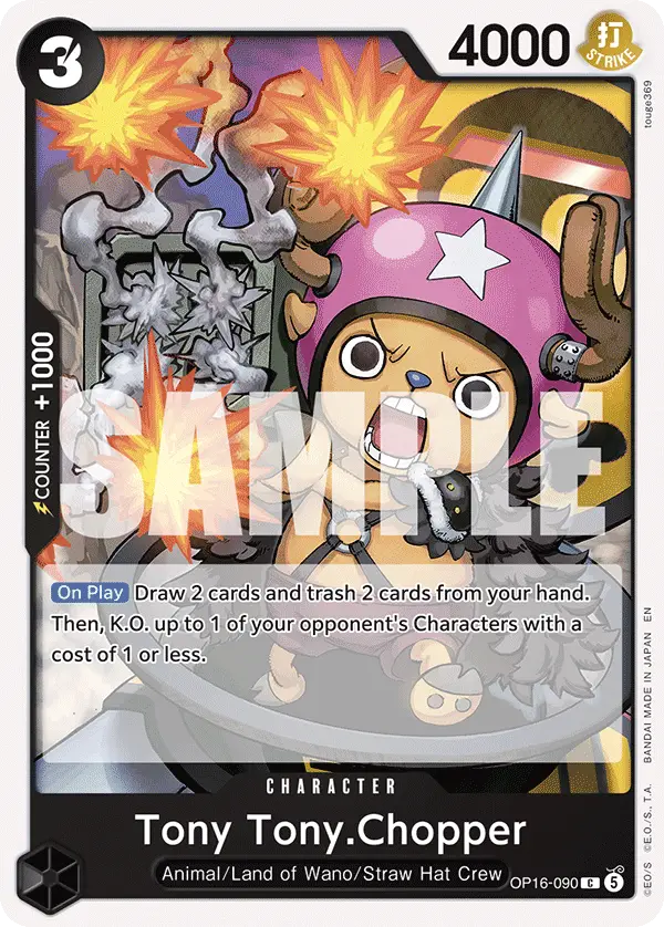 Tony Tony.Chopper, The Time of Battle OP16-090