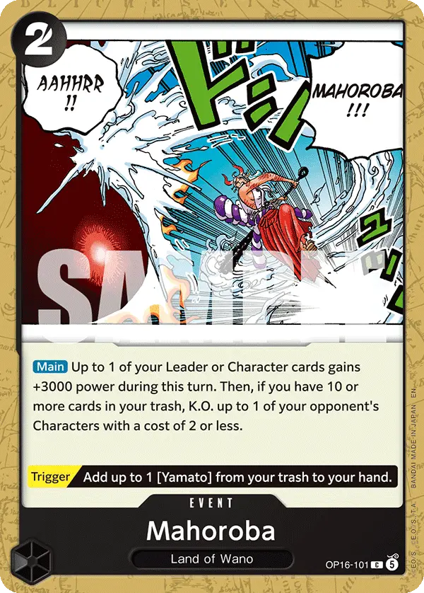 Mahoroba, The Time of Battle OP16-101