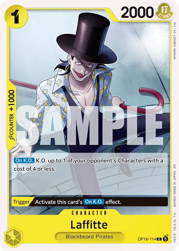Laffitte, The Time of Battle OP16-114