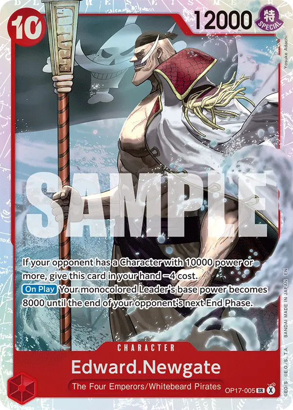 Edward.Newgate, The World's Strongest Warriors OP17-005