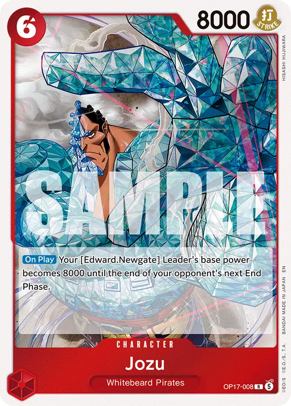 Jozu, The World's Strongest Warriors OP17-008
