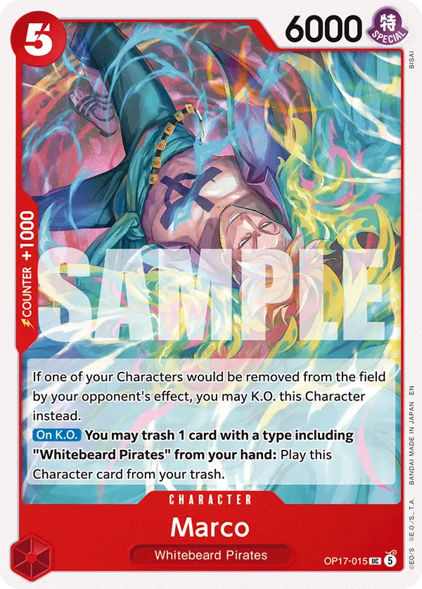 Marco, The World's Strongest Warriors OP17-015