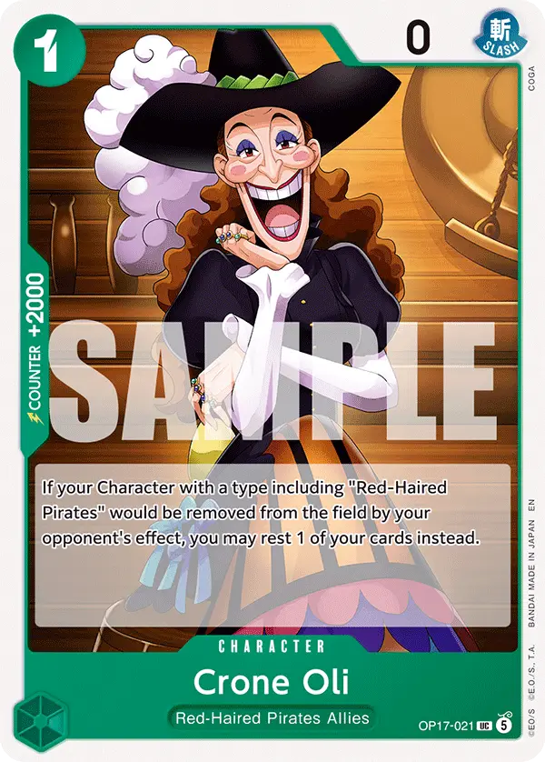 Crone Oli, The World's Strongest Warriors OP17-021
